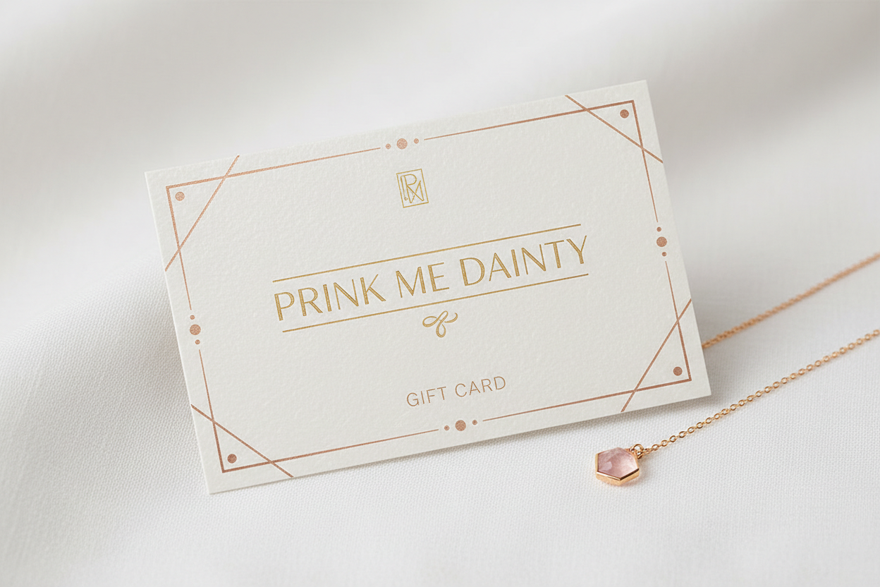 Prink Me Dainty gift card